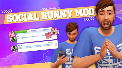 sims 4 social bunny|How to Use the Social Bunny App in The Sims 4 High。